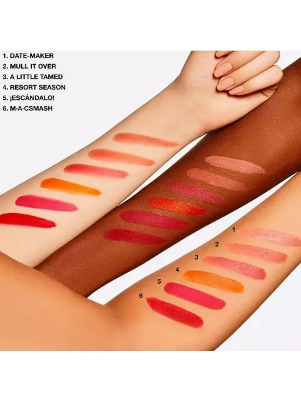MAC Mull It Over 989 - Moisture-Matte Lip